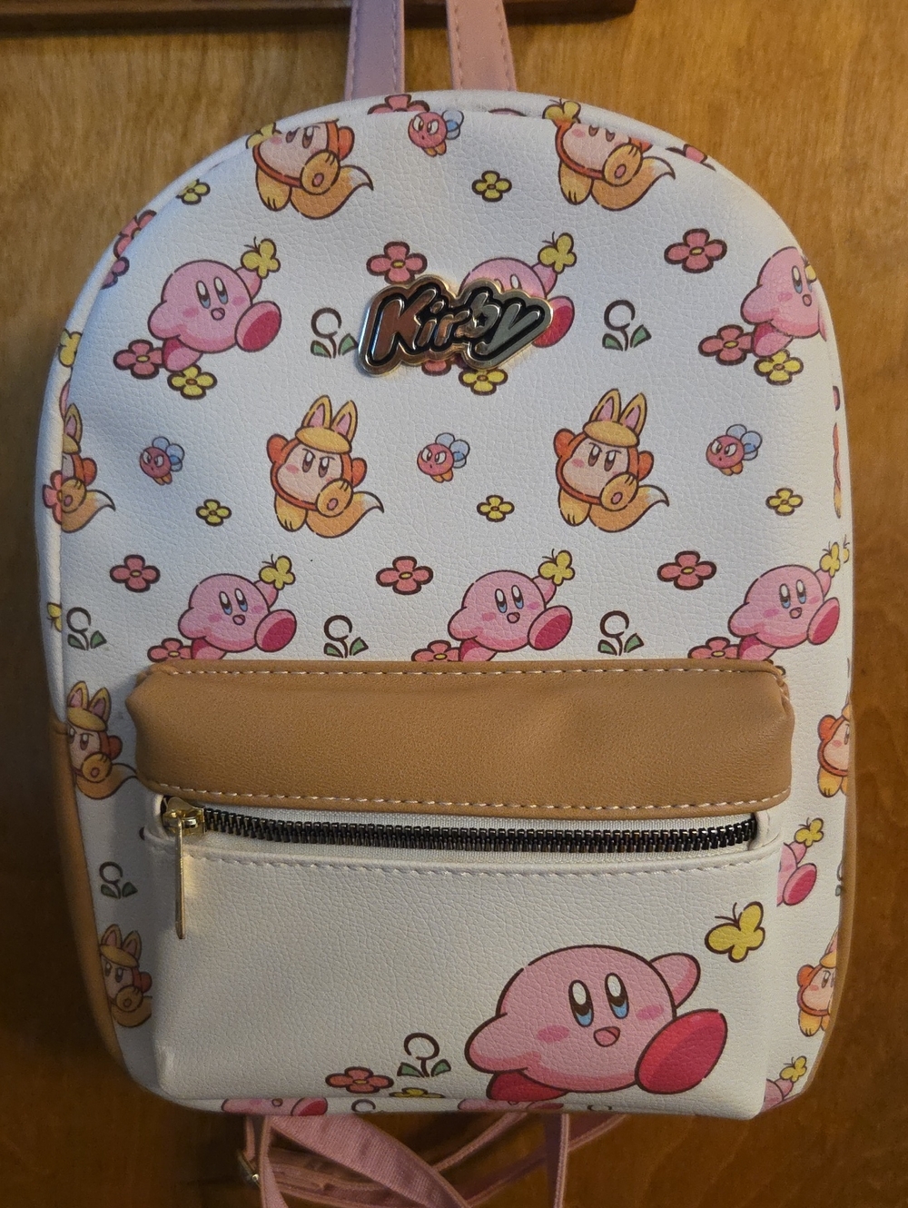 Bioworld Kirby Waddle Dee Flowers Mini Backpack - Picture 2 of 8